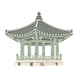 한국 전통 기와지붕